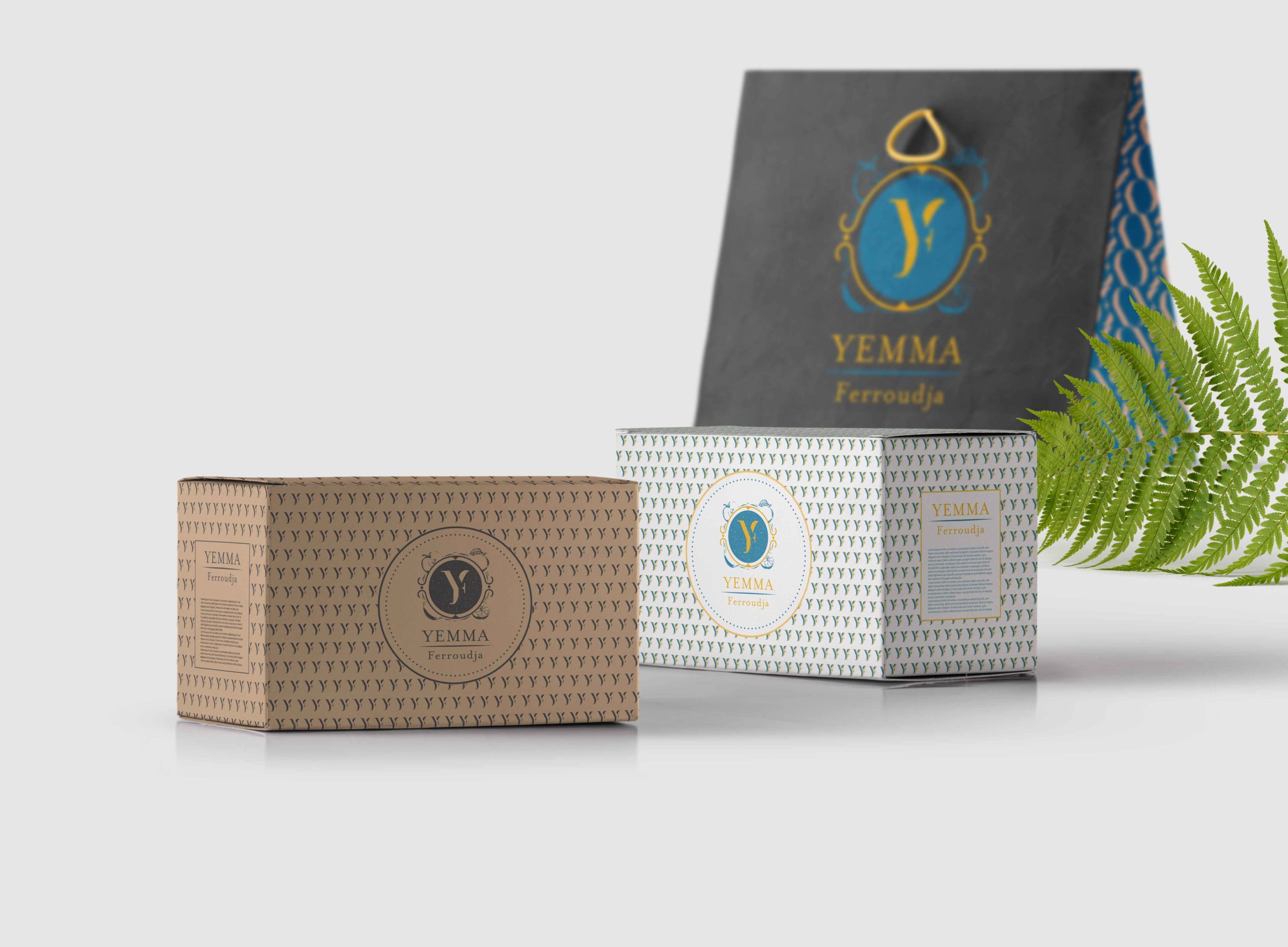Création produit, logo pour yemma ferroudja Samir Rachedi